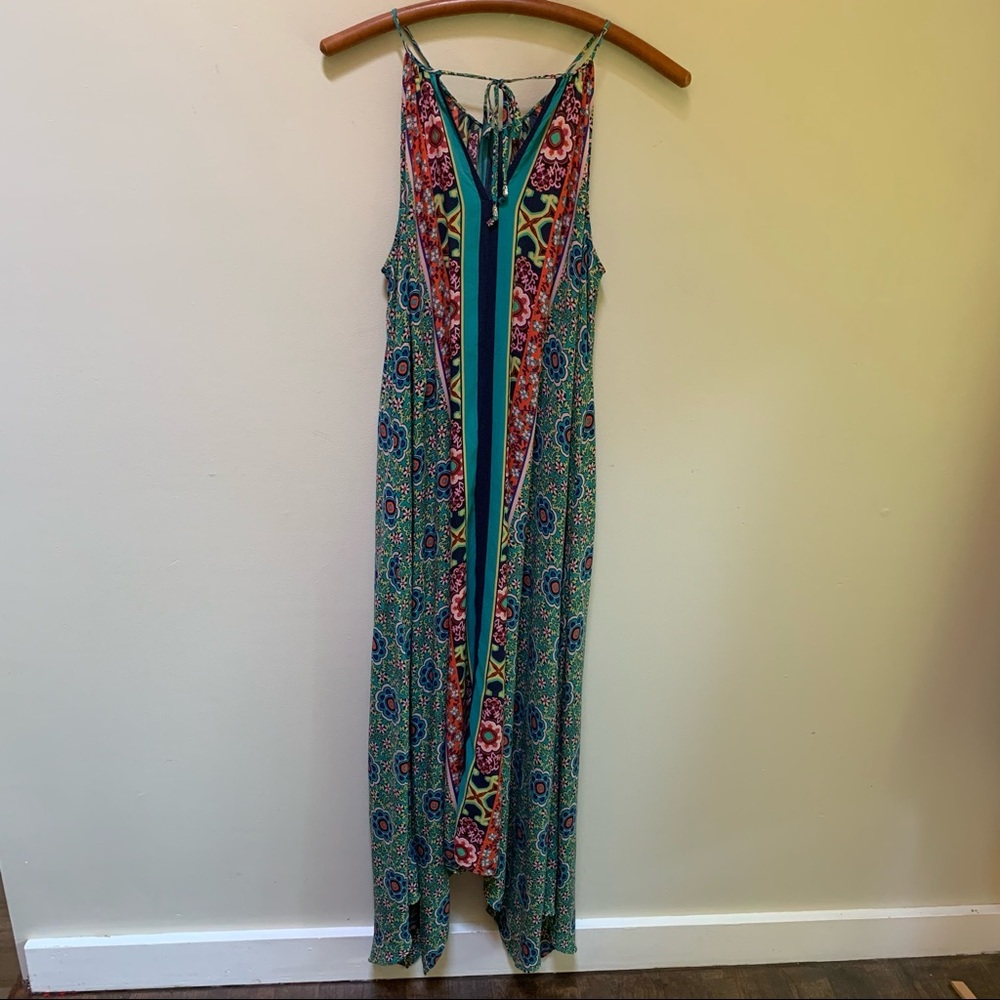 Urban Outfitters Vibrant Floral Midi Dress